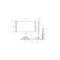 Ecran de projection portable Dragonfly 101 x 180 cm - Oray - Image 6