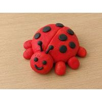 Pain de 350 g de “ Patplume “ Giotto - rouge - Image 2