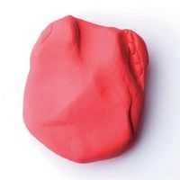 Pain de 350 g de “ Patplume “ Giotto - rouge - Image 5