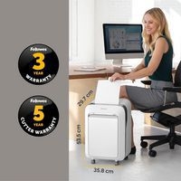 Destructeur de document LX 211 - Coupe Micro P5 - Fellowes - Image 6