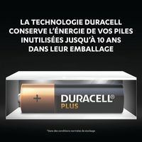 Pile alcaline LR20/D x2 DURACELL 100%PLUS - Image 5