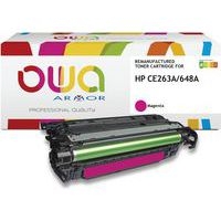 Toner remanufacturé HP CE263A - OWA - Image principale