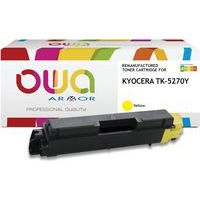 Toner remanufacturé KYOCERA TK-5270 Y - OWA - Image principale