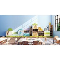 Meuble droit 2 portes - hippopotame - Image 2