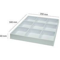 Grille alvéolée 9 compartiments pour bloc GM - Image 2