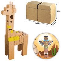 Lot de 196 briques carton à monter - Image principale