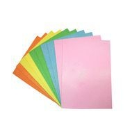 Pack mousse EVA pailletée PASTEL - 21 x 29,7 cm - 10 pcs - Image 4