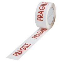 Lot de 36 rouleauxx PVC Blanc FRAGILE 50mmx100 m - Image principale