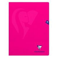 Mimesys cahier piqué polypro 24x32cm 48p séyès - Clairefontaine - Image principale