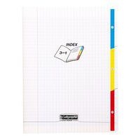 Calligraphe 3 index Cahier piqué incolore A4 96p séyès 90g - Lot de 10 - Image principale