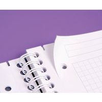 Linicolor Evolutiv'Book 16x21cm 180p Q.5x5 cadré perfo. 6 trous - Lot de 5 - Image 2