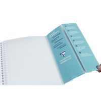 Koverbook carnet vocabulaire spiralé 14,8x21cm 100p Ligné marge centrale - Lot de 10 - Image 4