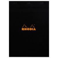 Bloc agrafé Rhodia BLACK N 18 21x29,7cm 80f Q.5x5 80g - Lot de 5 - Image principale