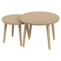 Tables basses gigognes Upcy décor plateau uni Tizu - Image 6