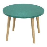Table basse ronde Upcy Ø 60 cm décor uni Tizu - Image 3