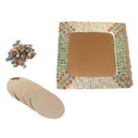 Atelier créatif de mosaïques - miroir 14x14cm - Image 2