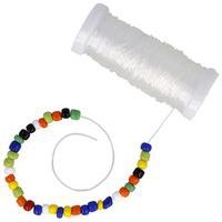 Bobine 20m fil nylon élastique incolore 0,5mm - Image 2