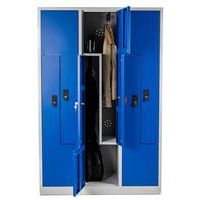 Vestiaire métal - 2 à 6 cases largeur 200 mm - Sur socle - Manutan Expert - Image 6