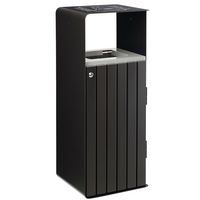 Poubelle tri Artri 110 L acier anticorrosion lattes alu Rossignol Pro - Image principale