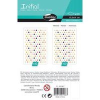 Gommettes étoiles métallisées & pastel x3240 unités - Image 3