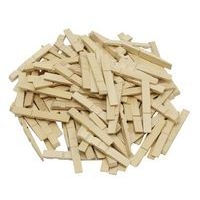 Sac de 500 éléments de pinces à linge en bois 72 mm - Image principale