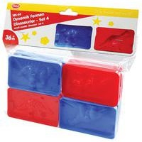 Lot de 4 moules dinosaures - Image 3