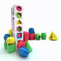 Lot de 6 bagues sensorielles pour pâte à modeler - Image 5