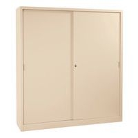Armoire à monter porte coulissante - Haute - L 160 cm - Manutan Expert - Image 6