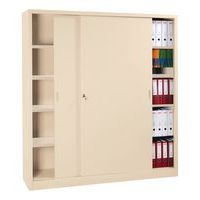 Armoire à monter porte coulissante - Haute - L 160 cm - Manutan Expert - Image 8