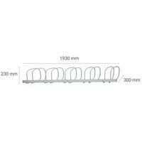 Support cycles mural 45 et 90° - 5 places - Manutan Expert - Image 5