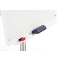 Paperboard mobile en verre Blanc Longueur: 100 cm, Largeur: 70 cm - Image 4