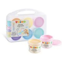 Set 6 pots 100g gouache aux doigts pastel - Image 2