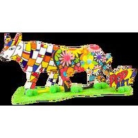 Lot de 5 sculptures carton - vaches - Image 2