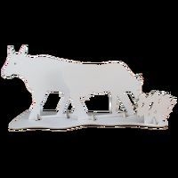 Lot de 5 sculptures carton - vaches - Image 4