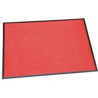 Tapis d'entrée absorbant zone trafic léger 150x90 cm Rouge - Image principale