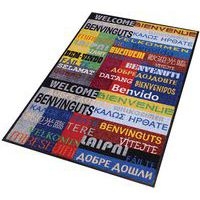 Tapis d'entrée décoratif zone de trafic peu intense New Welcome - Notrax - Image principale