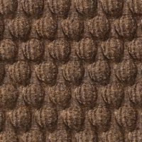 Tapis d'entrée design bulles Long : 180 cm Larg : 120 cm Marron - Image 2