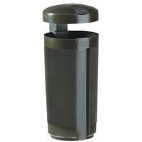 Poubelle extérieure Prima Linea 50 L Brun sienne - Image principale