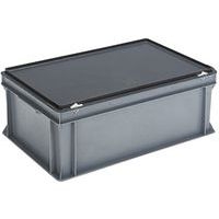 Bacs à couvercle RAKO gris - 600x400mm - 30 à 90 L - Image 2