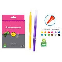 Pochette 12 feutres Pichon assortis pointe moyenne 2,7 mm - Image principale