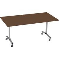 Table rectangulaire plateau mélaminé pivotant Axe - Manutan Expert - Image 9
