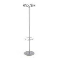 Portemanteau Kobé avec porte parapluie, Coloris : Gris - Image principale