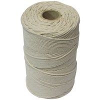 Pelote 500 g coton câblé ø 4 mm (70 m env.) blanc - Image principale