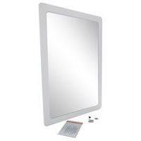 Miroir incassable avec cadre PVC - 75 x 53 cm - Manutan - Image 4