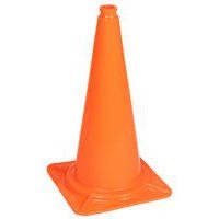 Cône de balisage sans bande réfléchissante - Manutan Expert - Image principale