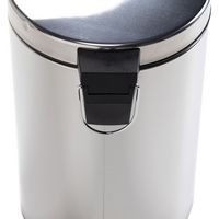 Poubelle sanitaire Inox à pédale Manutan - Manutan Expert - Image 2