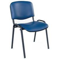 Chaise Fancy - Vinyle - Structure noire - Manutan Expert - Image principale