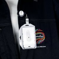 Enrouleur pour badge - Modèle économique - Manutan (Lot de 10) - Image 3