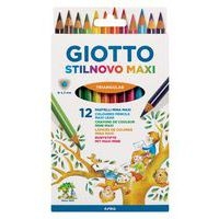 Etui de 12 crayons de couleurs GIOTTO Stilnovo Maxi - Image principale