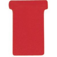 Lot de 100 Fiche T - 48 mm Col.:Rouge Largeur:48 - Image principale